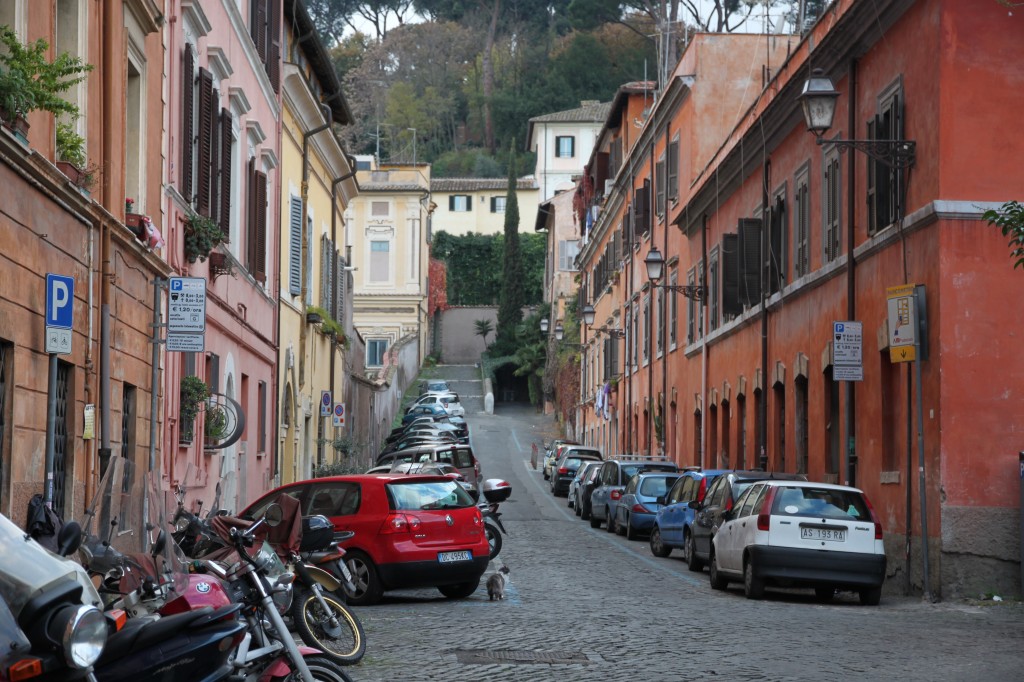 trastevere alley