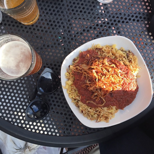 It's patio eating and drinking weather again! 😎👍