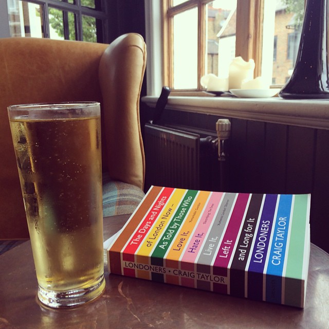 It may be midday on Wednesday, but I just had to have one last pint of cider at my local.
